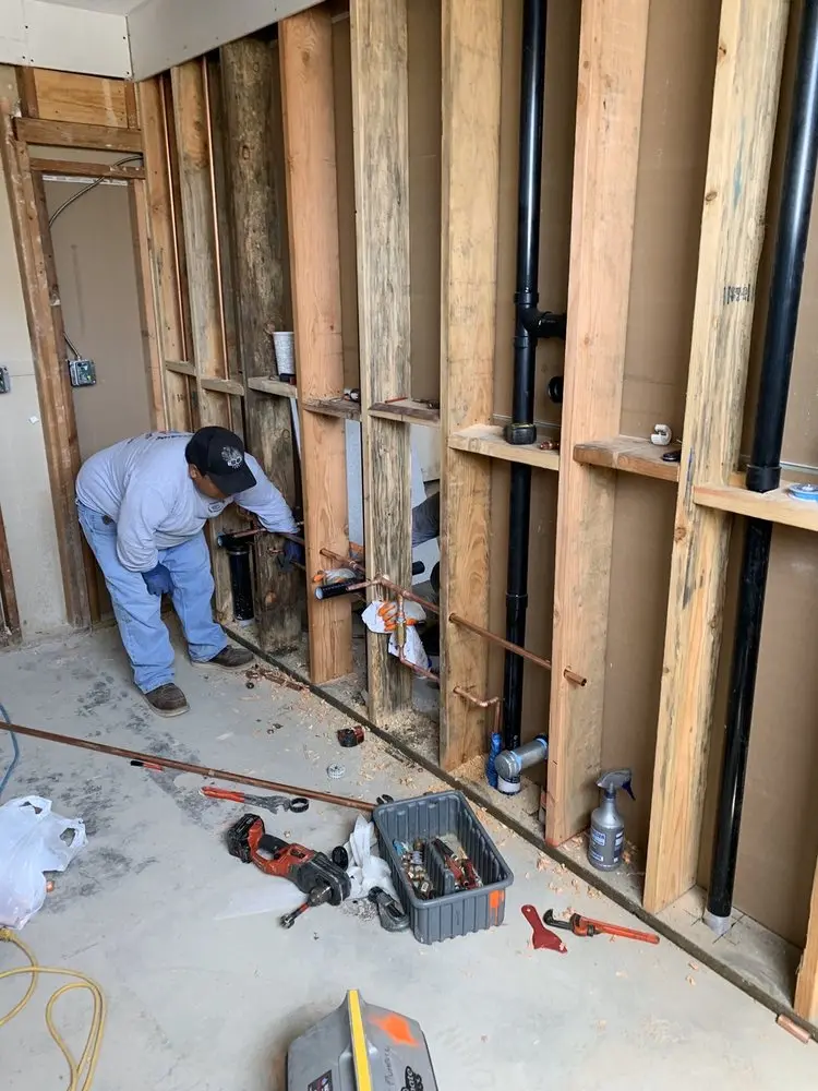 Commercial rough-in plumbing for Water Heater Replacement in Oak Bluffs